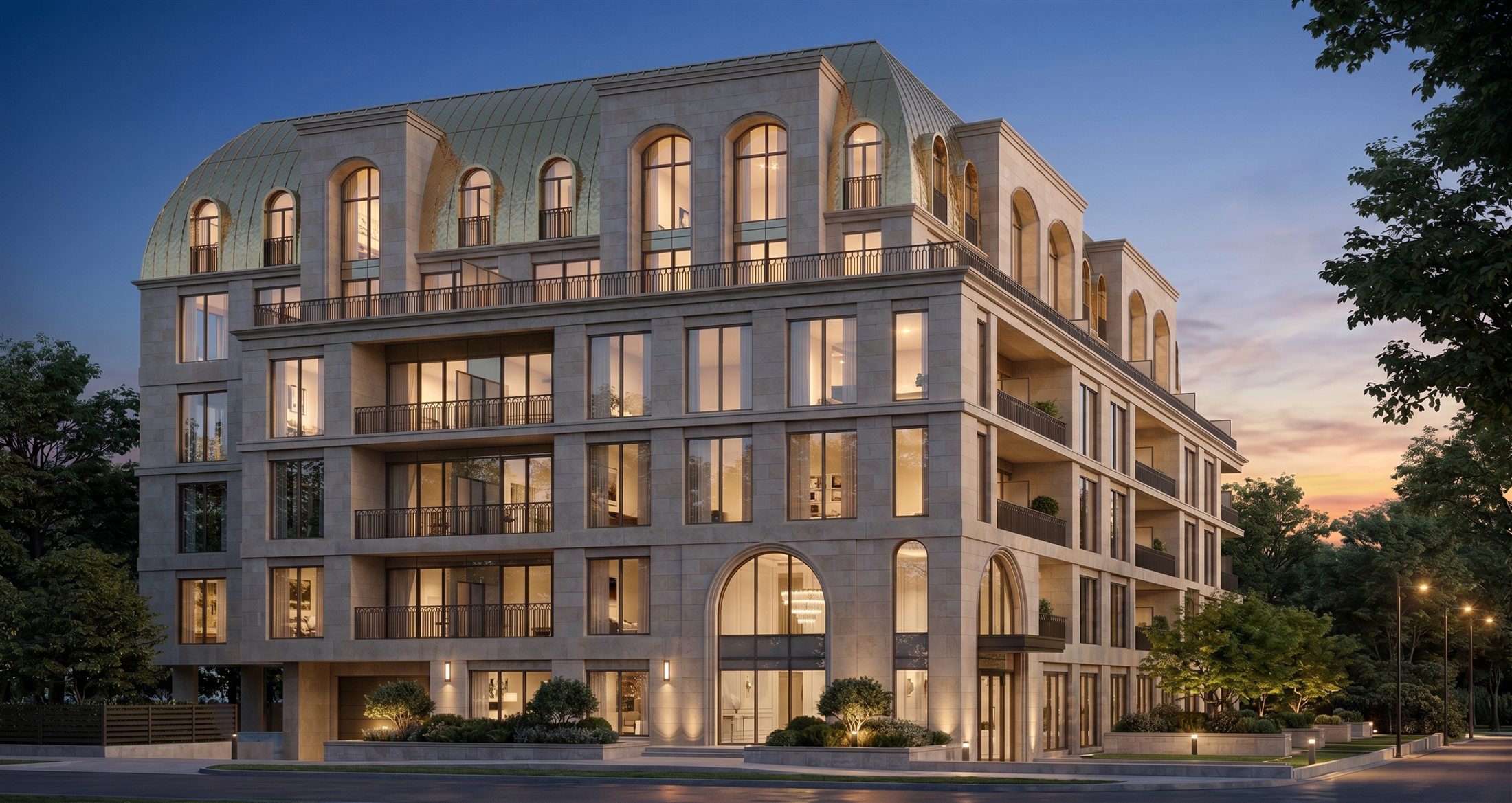 The Bridle Estate, 1 Country Lane, exterior rendering